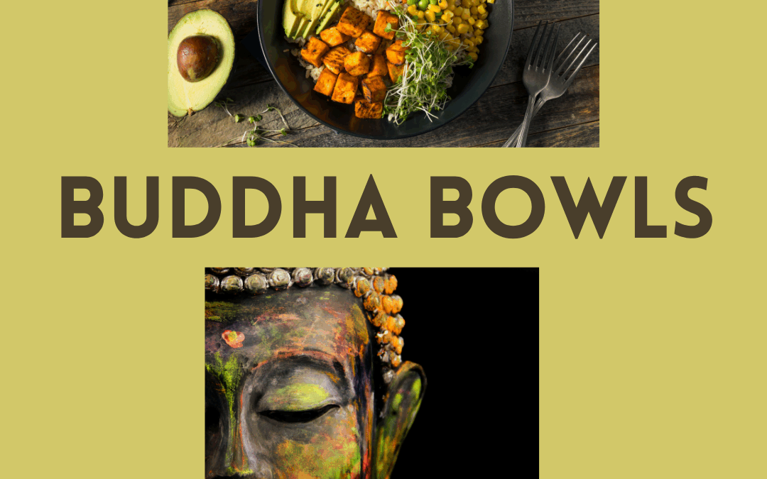 MISO AUBERGINE, CHICKPEA & GREENS WITH A TAHINI DRESSING