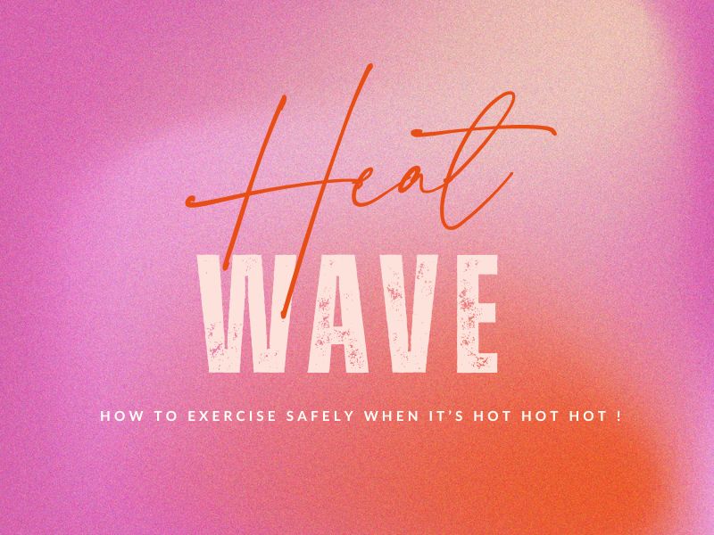 Exercising in heat as a midlifer